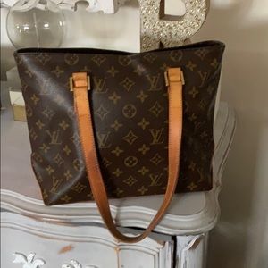 Authentic Louis Vuitton Cabas Piano Monogram